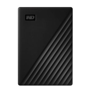 هارد اکسترنال وسترن دیجیتال مدل My Passport ظرفیت پنج ترابایت دارای رابط USB Type-A 3.2