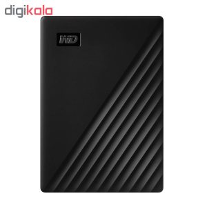 هارد اکسترنال وسترن دیجیتال مدل My Passport ظرفیت دو ترابایت دارای رابط USB Type-A 3.2