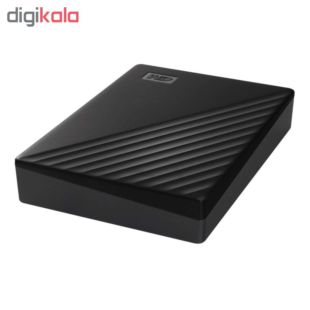 هارد اکسترنال وسترن دیجیتال مدل My Passport ظرفیت دو ترابایت دارای رابط USB Type-A 3.2