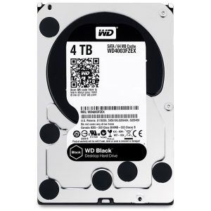 هارددیسک اینترنال وسترن دیجیتال مدل Black WD4003FZEX ظرفیت 4 ترابایت