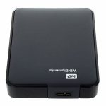 هارد اکسترنال وسترن دیجیتال مدل Elements ظرفیت یک ترابایت دارای رابط USB Type-A 3.2