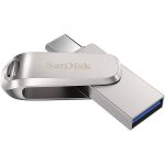 فلش مموری سن دیسک مدل Ultra Dual Drive Luxe ظرفیت 256 گیگابایت